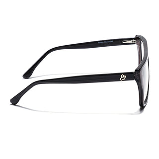 Eyejack Grey Wayfarer Eyeglasses for Men & Women (668804FCL2355)