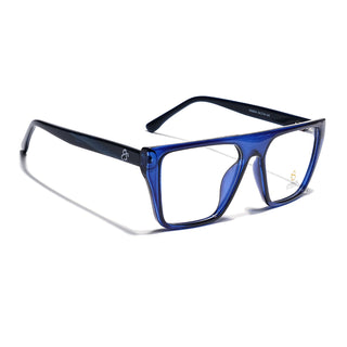 Eyejack Navy Blue Wayfarer Eyeglasses for Men & Women (668804FCL2358)