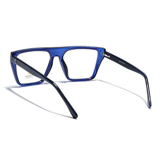 Eyejack Navy Blue Wayfarer Eyeglasses for Men & Women (668804FCL2358)
