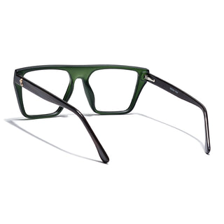 Eyejack Green Wayfarer Eyeglasses for Men & Women (668804FCL2361)