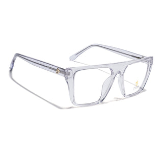 Eyejack Transparent Wayfarer Eyeglasses for Men & Women (668804FCL2363)