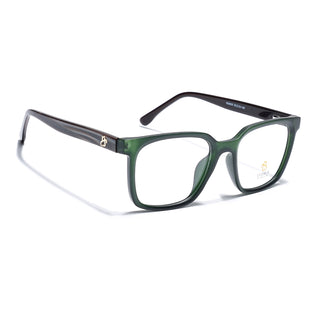 Eyejack Green Square Eyeglasses for Men & Women (668805FCL2373)
