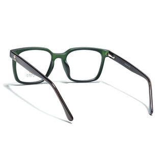 Eyejack Green Square Eyeglasses for Men & Women (668805FCL2373)