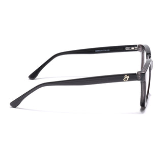 Eyejack Grey Square Eyeglasses for Men & Women (668806FCL2379)