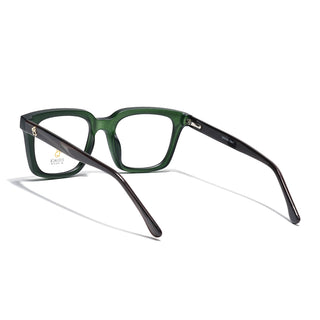 Eyejack Green Square Eyeglasses for Men & Women (668806FCL2385)