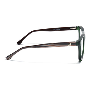 Eyejack Green Square Eyeglasses for Men & Women (668806FCL2385)