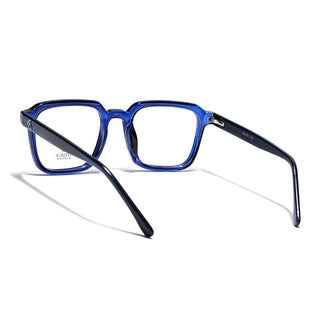 Eyejack Navy Blue Square Eyeglasses for Men & Women (668807FCL2394)