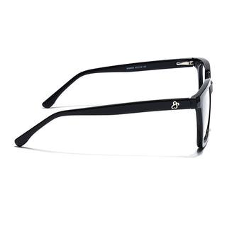 Eyejack Shine Black Wayfarer Eyeglasses for Men & Women (668808FCL2400)