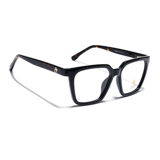 Eyejack Shine Black Wayfarer Eyeglasses for Men & Women (668808FCL2402)