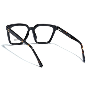 Eyejack Shine Black Wayfarer Eyeglasses for Men & Women (668808FCL2402)
