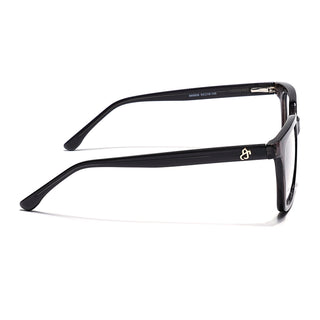 Eyejack Grey Wayfarer Eyeglasses for Men & Women (668808FCL2403)