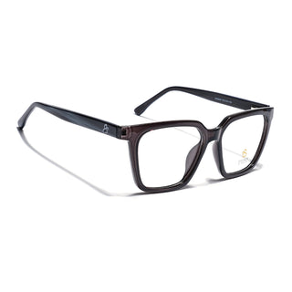 Eyejack Grey Wayfarer Eyeglasses for Men & Women (668808FCL2404)