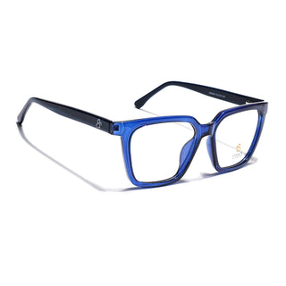 Eyejack Navy Blue Wayfarer Eyeglasses for Men & Women (668808FCL2406)