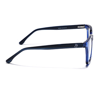 Eyejack Navy Blue Wayfarer Eyeglasses for Men & Women (668808FCL2406)