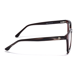 Eyejack Brown Wayfarer Eyeglasses for Men & Women (668808FCL2408)
