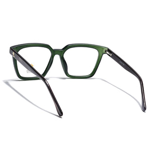Eyejack Green Wayfarer Eyeglasses for Men & Women (668808FCL2409)