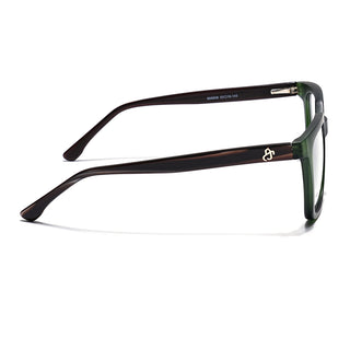 Eyejack Green Wayfarer Eyeglasses for Men & Women (668808FCL2409)