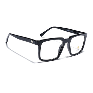 Eyejack Shine Black Wayfarer Eyeglasses for Men & Women (668809FCL2412)