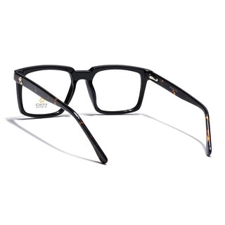 Eyejack Shine Black Wayfarer Eyeglasses for Men & Women (668809FCL2414)