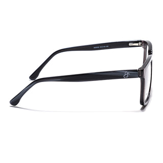 Eyejack Grey Wayfarer Eyeglasses for Men & Women (668809FCL2416)