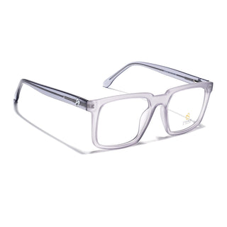 Eyejack Matt Grey Wayfarer Eyeglasses for Men & Women (668809FCL2417)