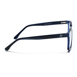 Eyejack Navy Blue Wayfarer Eyeglasses for Men & Women (668809FCL2418)