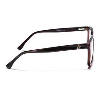 Eyejack Brown Wayfarer Eyeglasses for Men & Women (668809FCL2420)