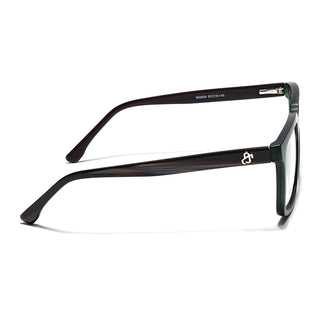 Eyejack Green Wayfarer Eyeglasses for Men & Women (668809FCL2421)
