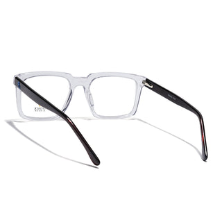 Eyejack Transparent Wayfarer Eyeglasses for Men & Women (668809FCL2422)