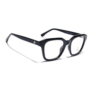 Eyejack Shine Black Wayfarer Eyeglasses for Men & Women (668810FCL2424)