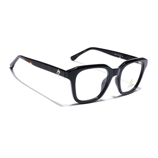 Eyejack Shine Black Wayfarer Eyeglasses for Men & Women (668810FCL2426)