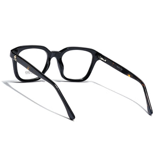 Eyejack Shine Black Wayfarer Eyeglasses for Men & Women (668810FCL2426)