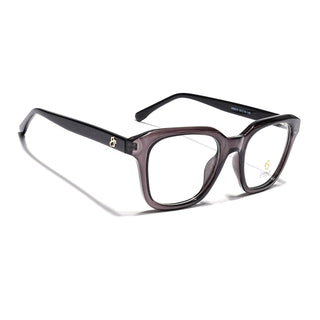 Eyejack Grey Wayfarer Eyeglasses for Men & Women (668810FCL2427)