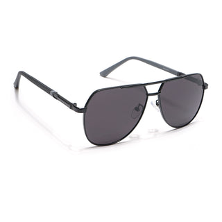 Eyejack Black Aviator Sunglasses for Men & Women (7008CL869)