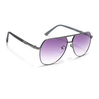 Eyejack Grey Aviator Sunglasses for Men & Women (7008CL870)