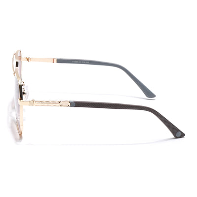 Eyejack Golden Aviator Sunglasses for Men & Women (7008CL872)