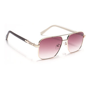 Eyejack Golden Square Sunglasses for Men & Women (7018CL905)