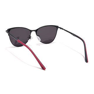 Eyejack Black Cateye Sunglasses for Women (7030CL843)