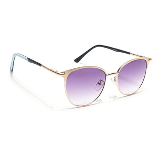 Eyejack Golden Cateye Sunglasses for Women (7031CL820)