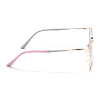 Eyejack Golden & Pink Cateye Sunglasses for Women (7031CL822)