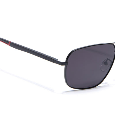 Dawn - Black Rectangle Sunglasses I (7035CL2125)