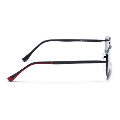 Dawn - Black Rectangle Sunglasses I (7035CL2125)