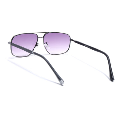Dawn - Purple Rectangle Sunglasses I (7035CL2126)