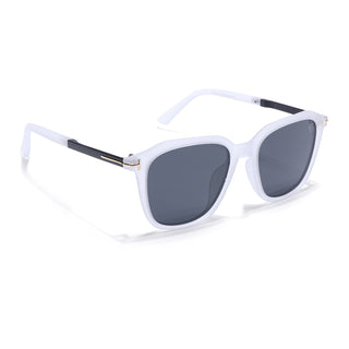 Eyejack Transparent Square Polarized Sunglasses for Men & Women (7524PCL1275)