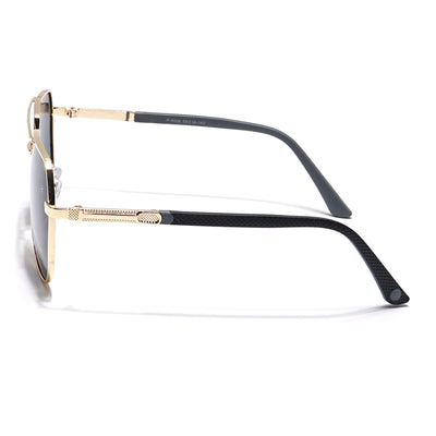 Eyejack Golden Aviator Polarized Sunglasses for Men & Women (8008PCL841)