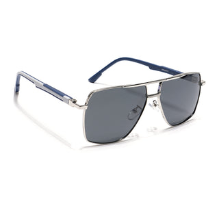 Eyejack Sliver Square Sunglasses for Men & Women (8015PCL825)