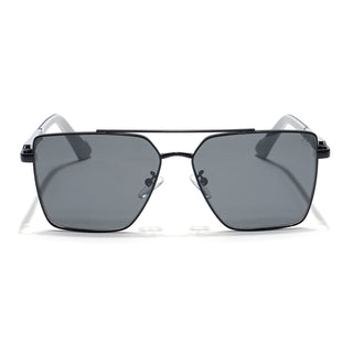 Eyejack Black Square Sunglasses for Men & Women (8016PCL903)