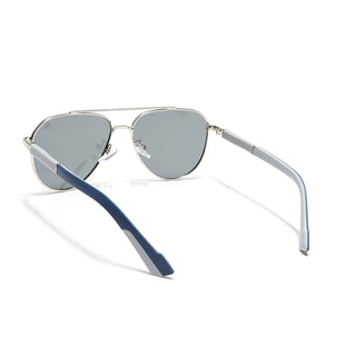 Eyejack Silver Aviator Sunglasses for Men & Women (8017PCL877)