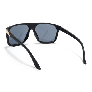 Eyejack Black Wayfarer Sunglasses for Men & Women (8024CL1050)