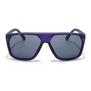 Eyejack Blue Wayfarer Sunglasses for Men & Women (8024CL1051)